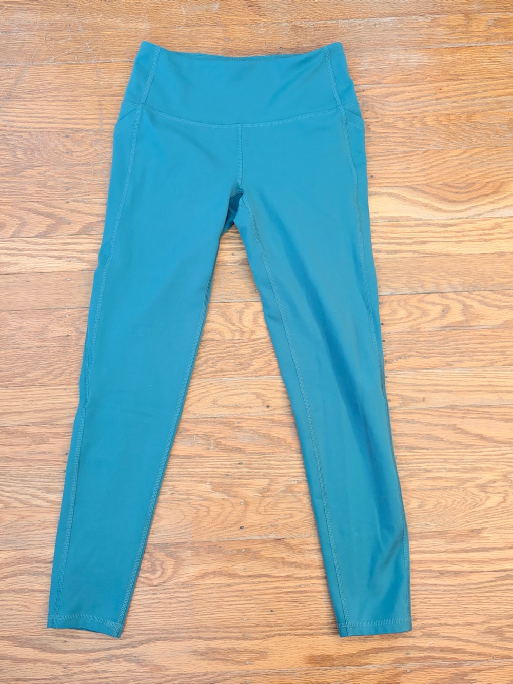 DSG light Blue/green tights with pockets - XS